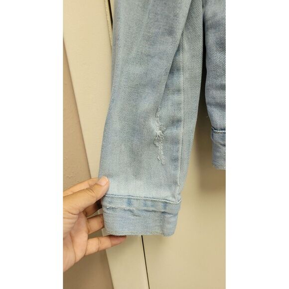 Pacsun‎ distressed denim Jacket Small - Picture 8 of 10